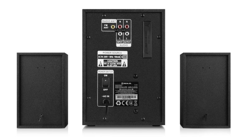 Акустична система REAL-EL M-355 Black (EL121300015)