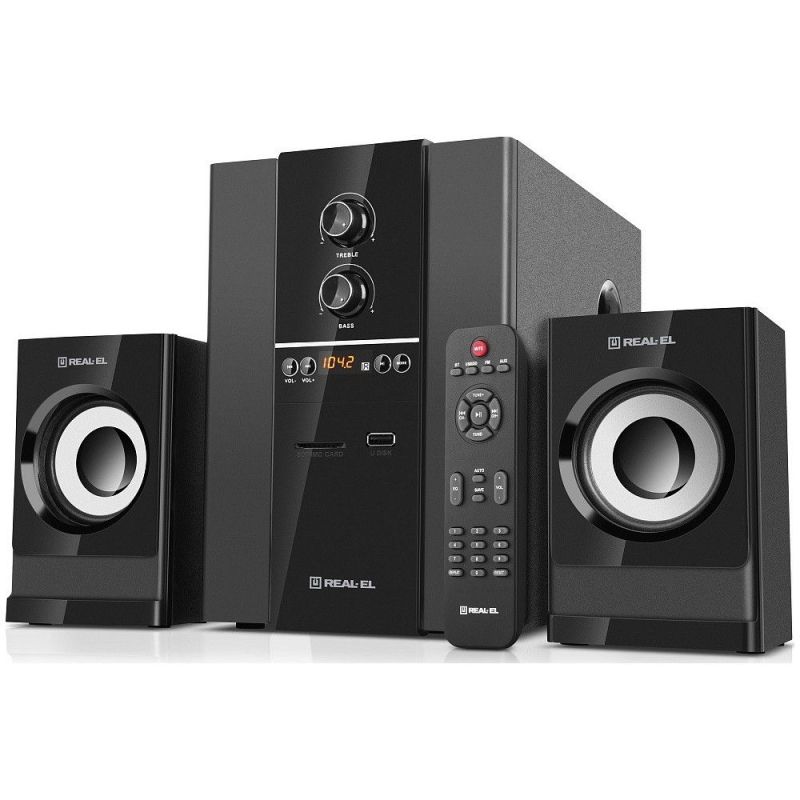 Акустична система REAL-EL M-355 Black (EL121300015)