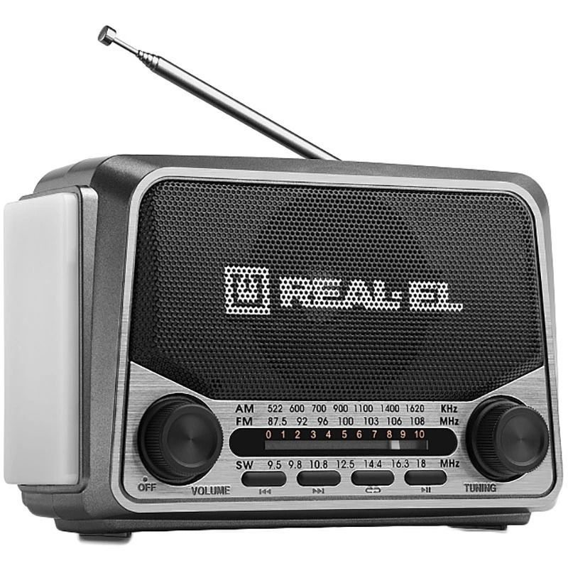 Радиоприемник REAL-EL X-525 Grey (EL121800004)