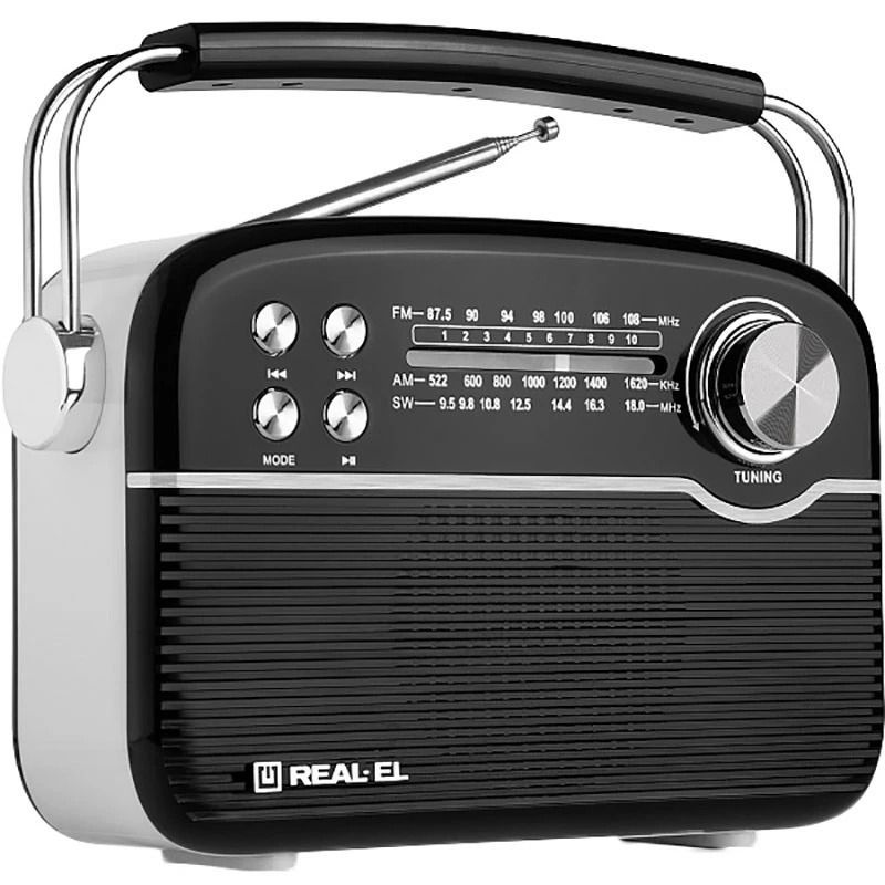 Радиоприемник REAL-EL X-545 Black (EL121800005)