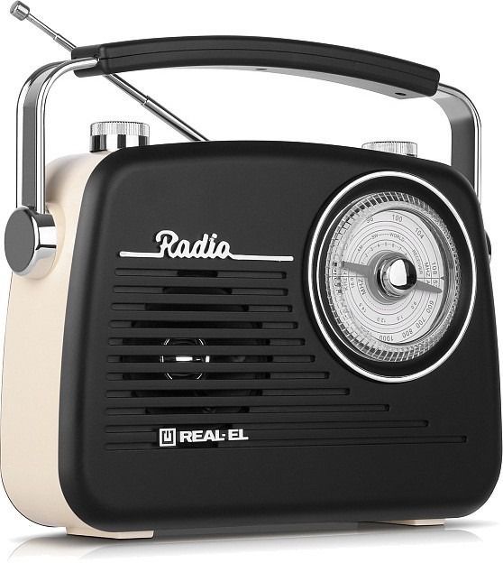 Радиоприемник REAL-EL X-540 Black-Yellow (EL121800007)