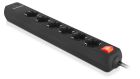 Фільтр живлення REAL-EL RS-Protect 605 3м Black (EL122300041)