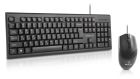 Комплект (клавіатура, миша) REAL-EL Kit 511 Black (EL123100052)