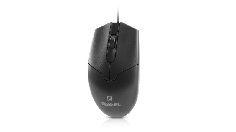 Комплект (клавіатура, миша) REAL-EL Kit 511 Black (EL123100052)