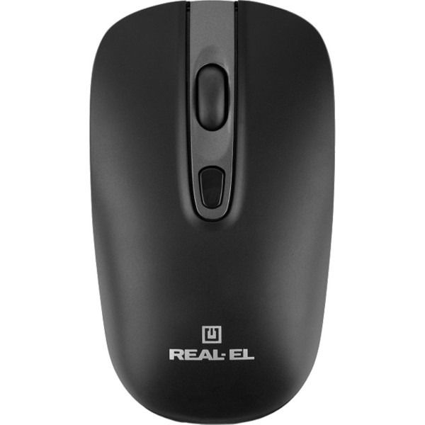 Миша бездротова REAL-EL RM-350W Black (EL123200043)