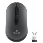 Миша бездротова REAL-EL RM-470W Dark Gray (EL123200049)