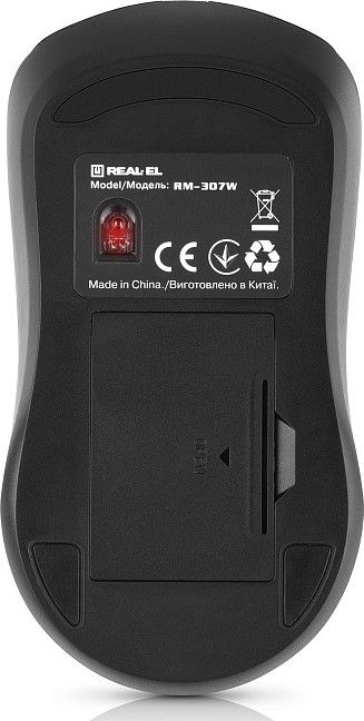 Мышь беспроводная REAL-EL RM-307W (EL123200051)