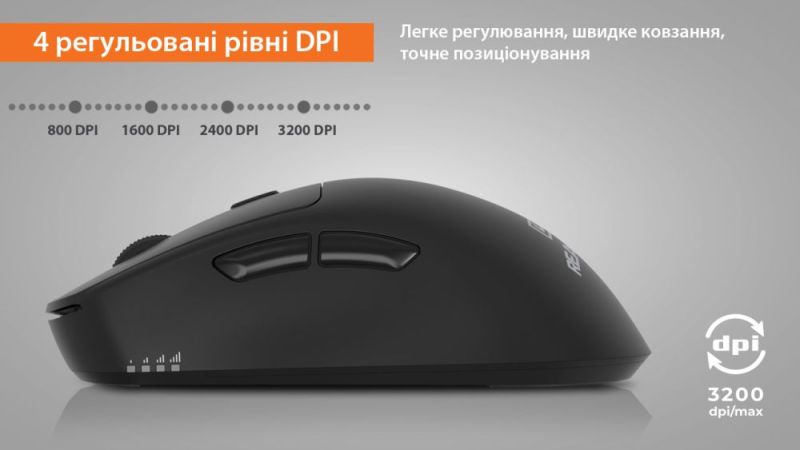 Миша бездротова REAL-EL RM-355W (EL123200054)
