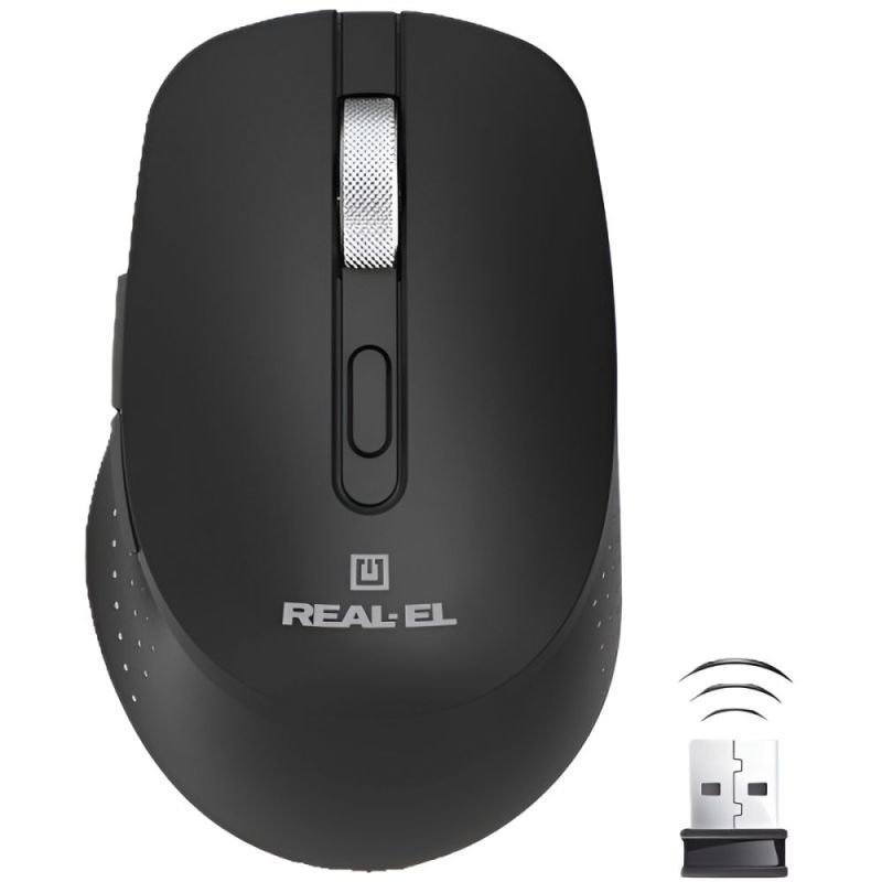 Мышь беспроводная REAL-EL RM-380W (EL123200057)