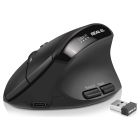 Мышь беспроводная REAL-EL RM-490W Black (EL123200058)