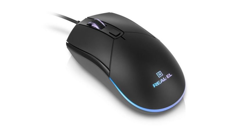 Миша REAL-EL RM-515 Black (EL123200059)