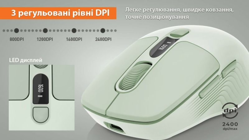 Мышь беспроводная REAL-EL RM-481W (EL123200060)