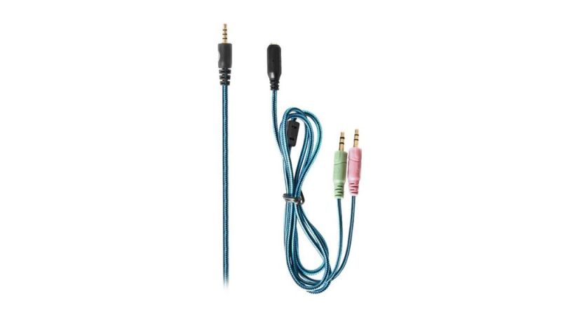 Гарнітура REAL-EL GDX-7500 Black/Blue (EL124100015)