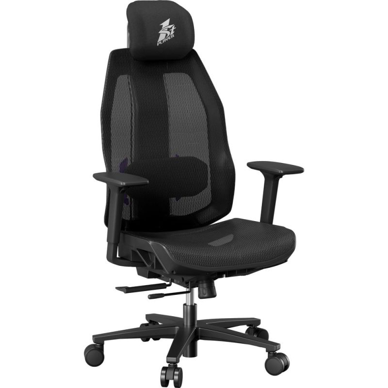 Крісло для геймерів 1stPlayer Ergo Aero (ERGO-AR-BK)