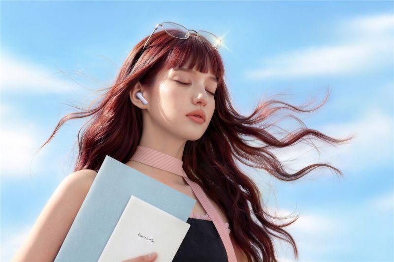 Bluetooth-гарнитура Oppo Enco Air5s Midnight Black (ETEF1 Black)