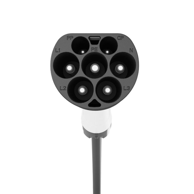 Кабель EnerGenie для зарядки электромобиля Type 2,16А, 1-фазный (EV-T2MF-3.7KW-4M)