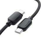 Кабель Essager Breeze USB Type-C - USB Type-C (M/M), 100W, 2 м Blue (EXCTT1-WLA03-P)