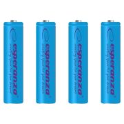 Акумулятор Esperanza Ni-MH AAA/HR03 1000 mAh BL 4шт Blue (EZA102B)
