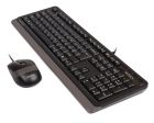 Комплект (клавіатура, миша) A4Tech F1010 Black/Grey (F1010 (Grey))