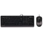 Комплект (клавіатура, миша) A4Tech F1010 Black/Grey (F1010 (Grey))
