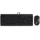 Комплект (клавиатура, мышь) A4Tech F1512 Black (F1512 (Black))