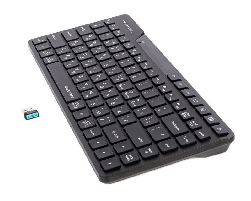 Клавіатура бездротова A4Tech FBK26C AS Black (FBK26C AS (Black))