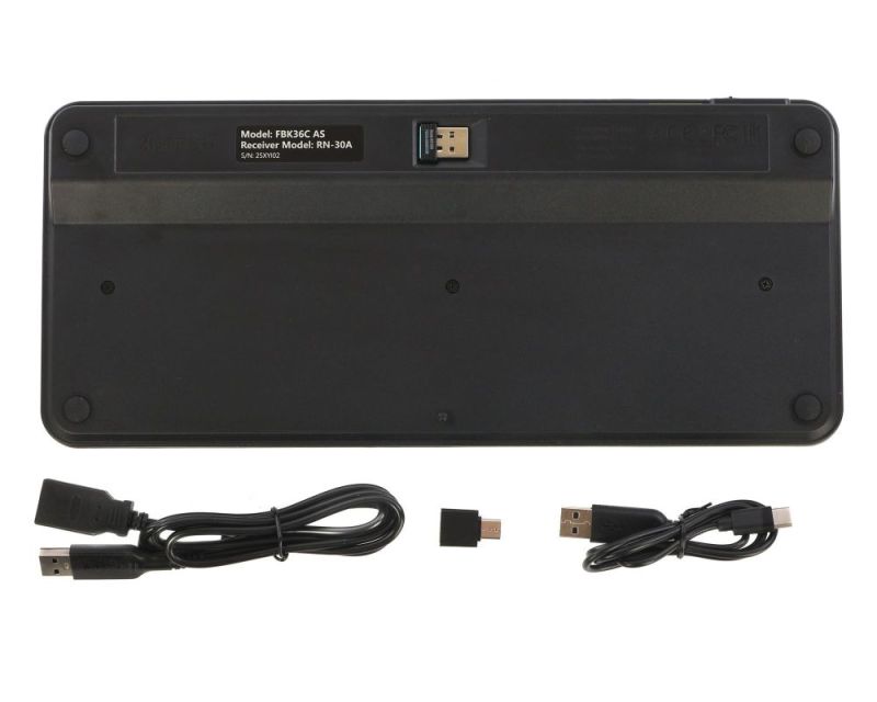 Клавіатура бездротова A4Tech FBK36C AS Black (FBK36C AS (Black))