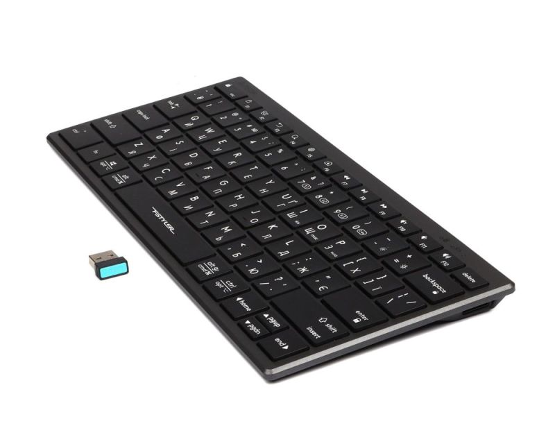 Клавіатура бездротова A4Tech Fstyler FBX51C Grey (FBX51C (Grey))