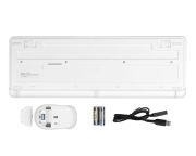 Комплект (клавіатура, миша) бездротовий A4Tech FG1012 White (FG1012 (White))