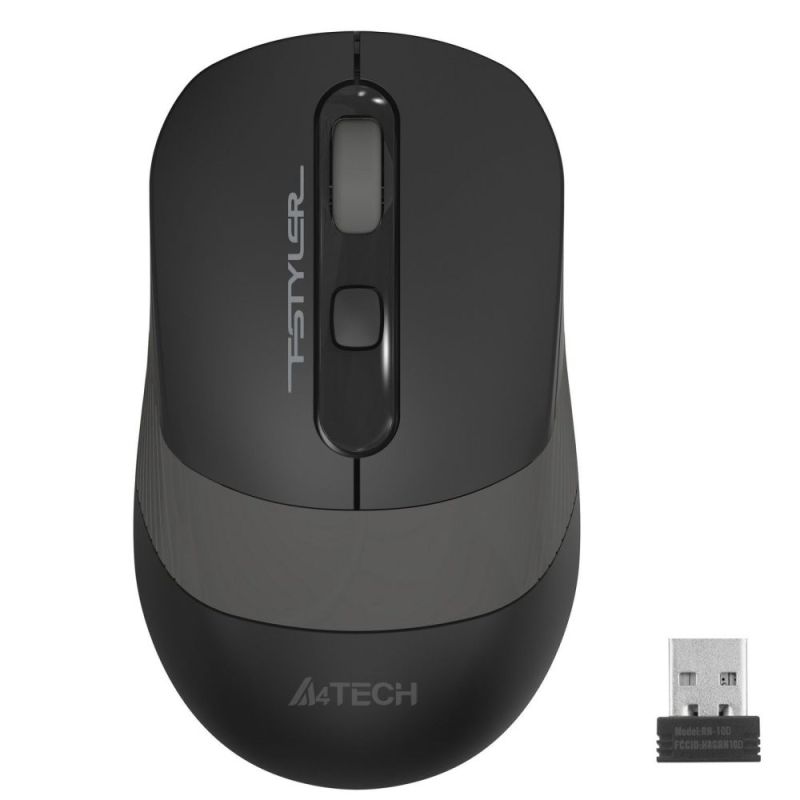Миша бездротова A4Tech FG10S Grey/Black USB (FG10S (Grey))