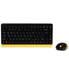 Комплект (клавиатура, мышь) беспроводной A4Tech FG1110 Bumblebee USB (FG1110 (Bumblebee))