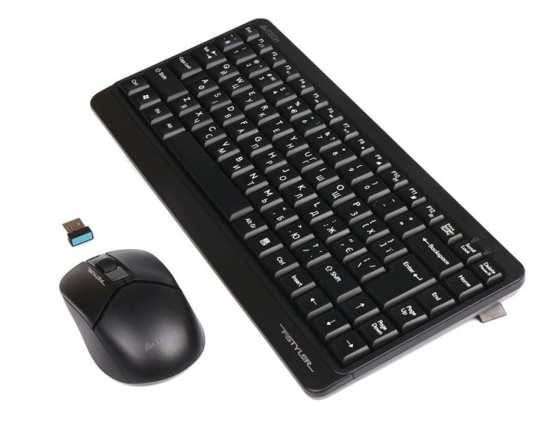 Комплект (клавіатура, миша) бездротовий A4Tech FG1112 Black (FG1112 (Black))