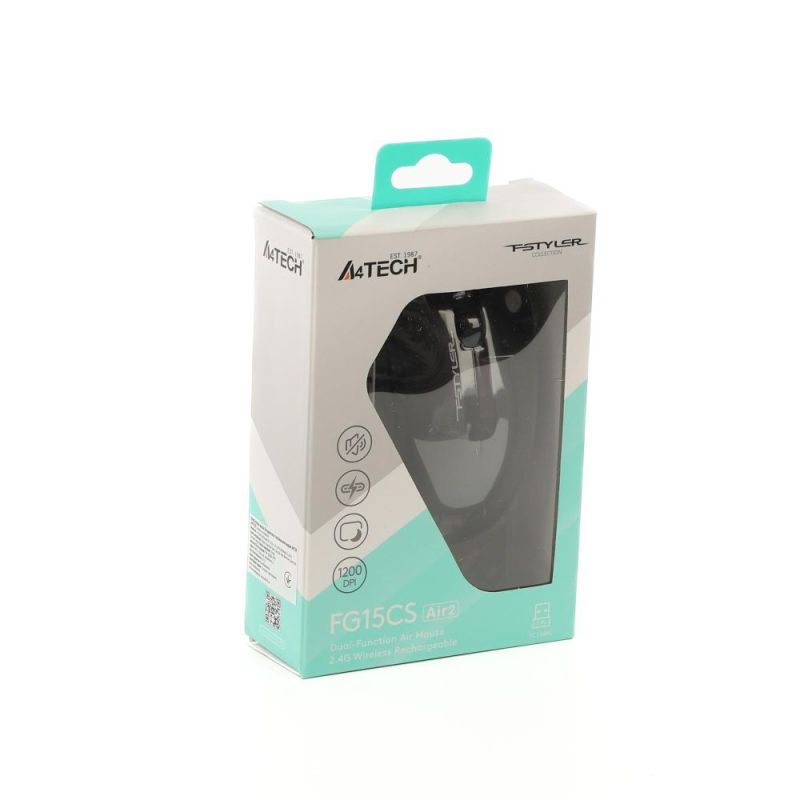 Мышь беспроводная A4Tech FG15CS Air2 Black (FG15CS Air2 (Black))