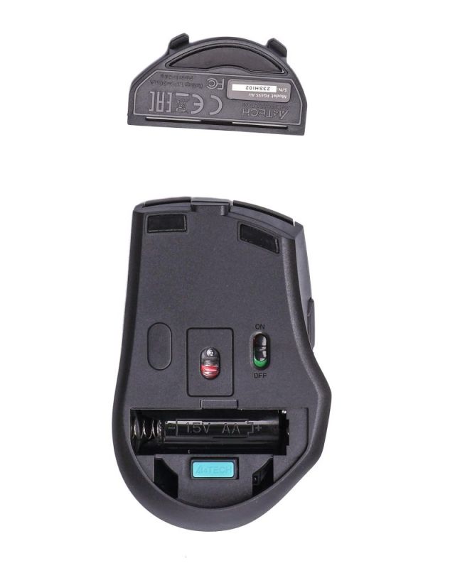 Комплект (клавіатура, миша) бездротовий A4Tech Fstyler FG2400 Air2 Black (FG2400 Air2 (Black))