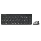 Комплект (клавіатура, миша) бездротовий A4Tech Fstyler FG2400 Air2 Black (FG2400 Air2 (Black))