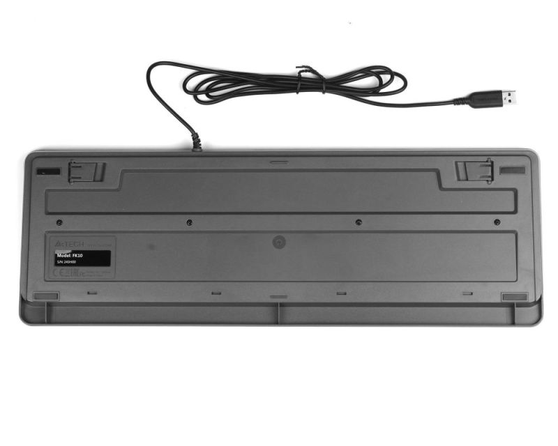 Клавиатура A4Tech FK10 Ukr Grey (FK10 (Grey))