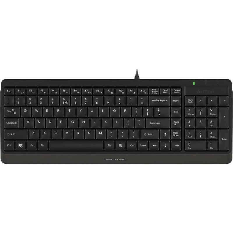 Клавиатура A4Tech Fstyler FK15 Ukr Black (FK15 (Black))