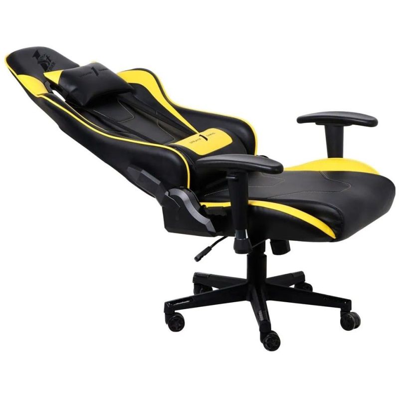 Крісло для геймерів 1stPlayer FK2 Black/Yellow (FK2-BKYE)