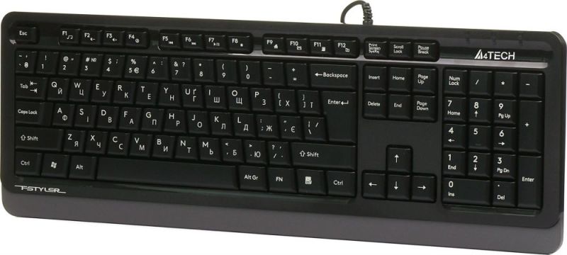 Клавиатура A4Tech Fstyler FKS10 Grey (FKS10 (Grey))