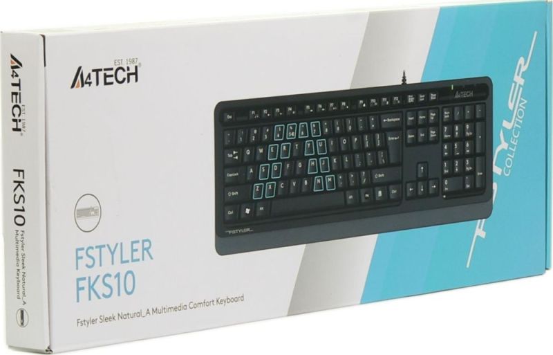 Клавиатура A4Tech Fstyler FKS10 Grey (FKS10 (Grey))