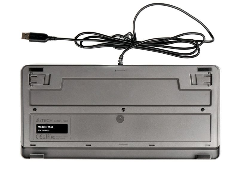 Клавіатура A4Tech Fstyler FKS11 Grey (FKS11 USB (Grey))