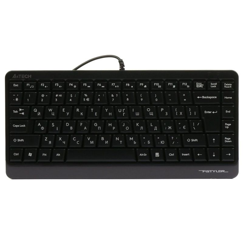 Клавіатура A4Tech Fstyler FKS11 Grey (FKS11 USB (Grey))