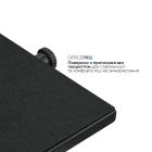 Регульована підставка для ніг OfficePro Black (FR1040B)