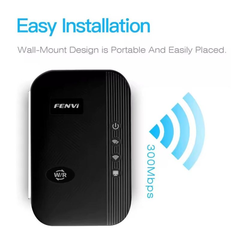 Точка доступа Fenvi Wi-Fi Repeater (FWD-R616U Black)