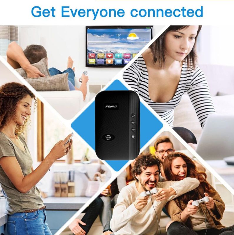 Точка доступа Fenvi Wi-Fi Repeater (FWD-R616U Black)