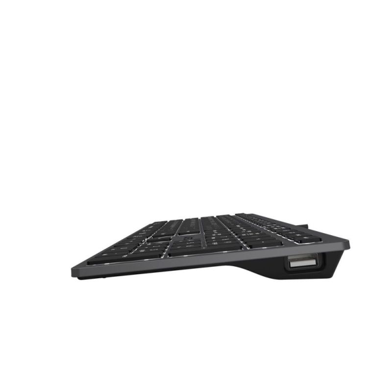 Клавіатура A4Tech Fstyler FX60 White Neon Backlit (FX60 USB (Grey) White backlit)