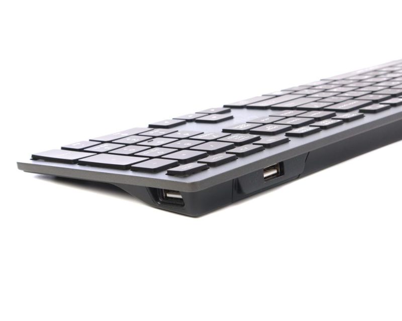 Клавіатура A4Tech Fstyler FX60 White Neon Backlit (FX60 USB (Grey) White backlit)