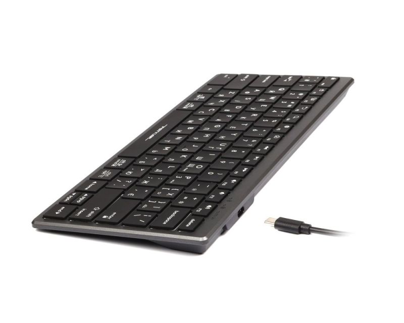 Клавиатура A4Tech Fstyler FX61 Grey (FX61 USB (Grey))