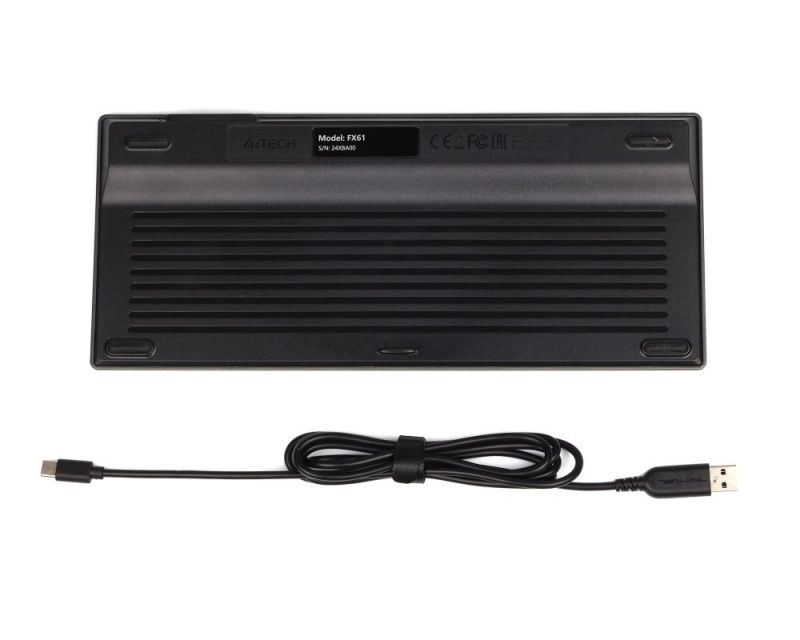Клавиатура A4Tech Fstyler FX61 Grey (FX61 USB (Grey))