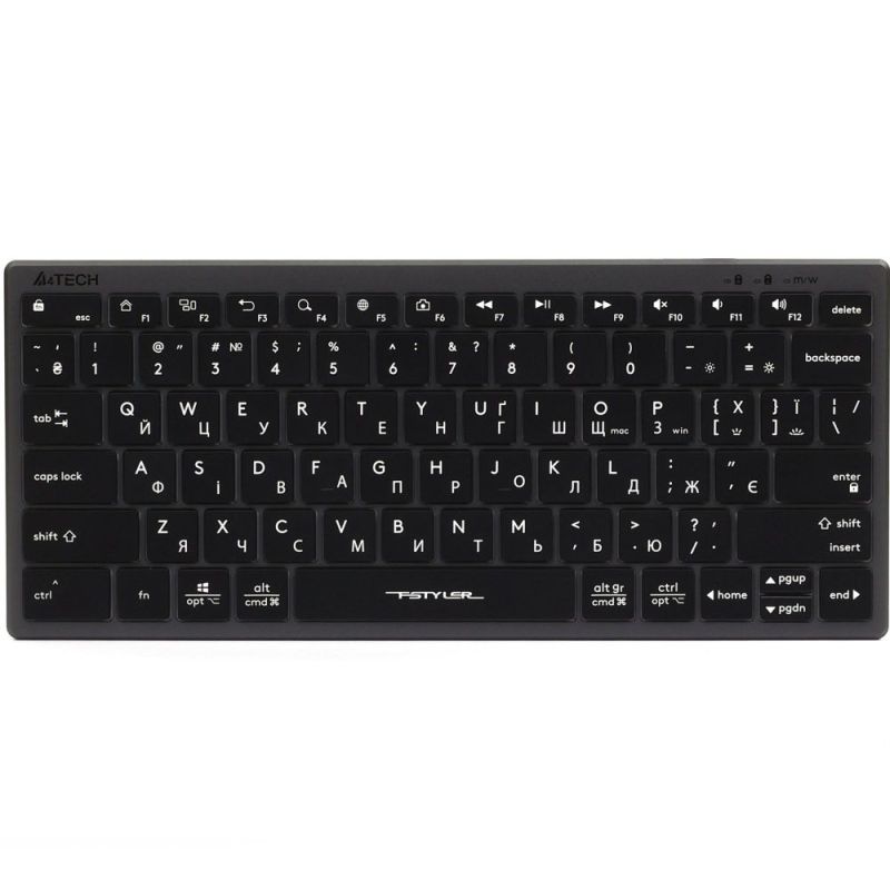 Клавиатура A4Tech Fstyler FX61 Grey (FX61 USB (Grey))